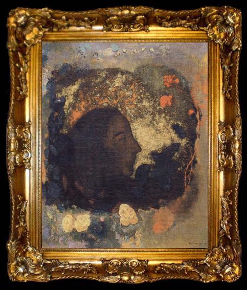 framed  Odilon Redon Paul Gauguin, ta009-2